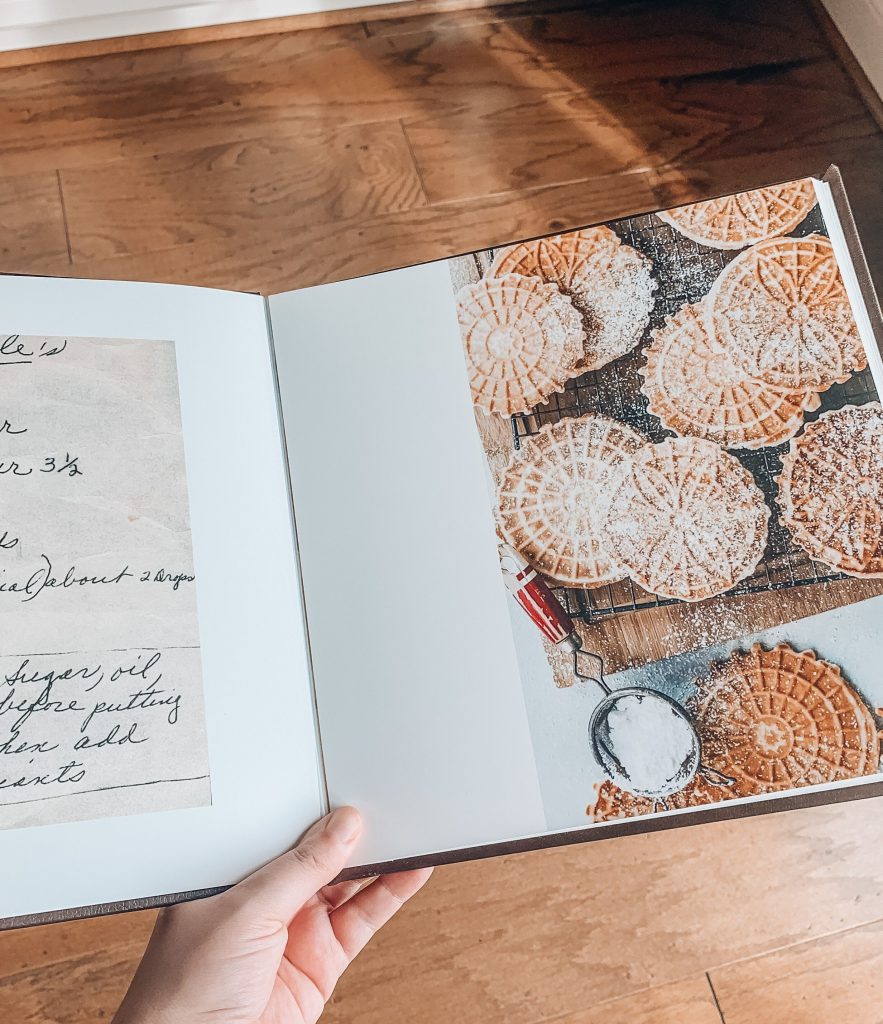 making an archival recipe collection