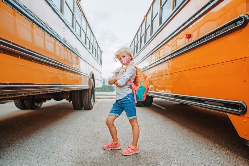 back-to-school pictures at home