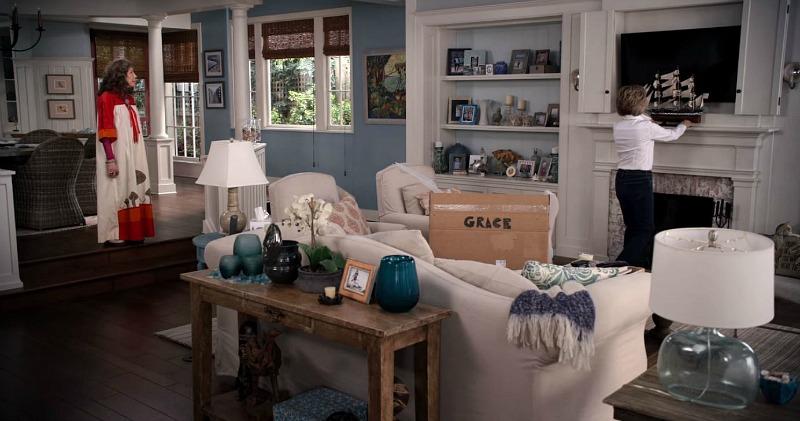 Grace & Frankie living room