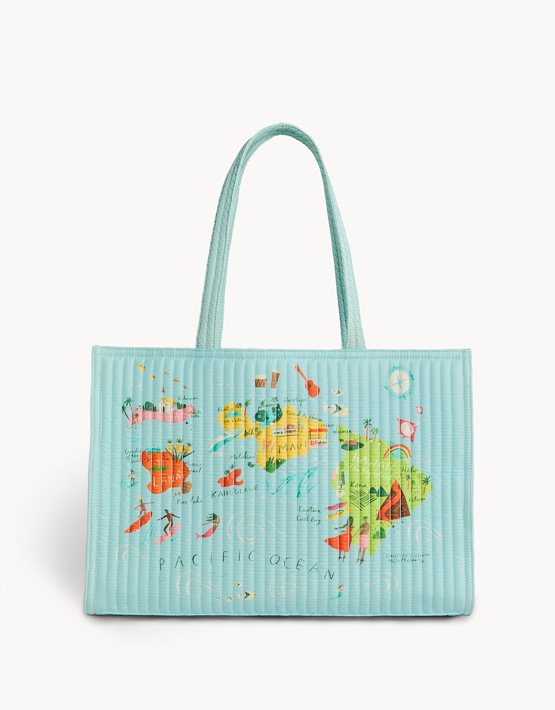 Spartina Mermaid Sea Jetsetter Tote - Shaddow & Fish