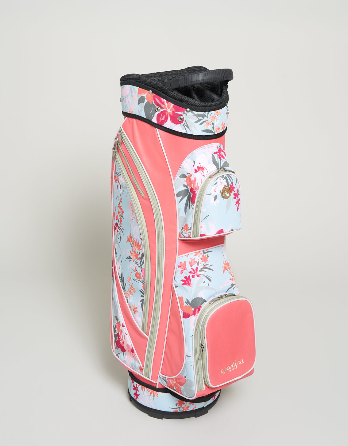 Golf Cart Bag Queenie Tropical Floral Pink - $285.00