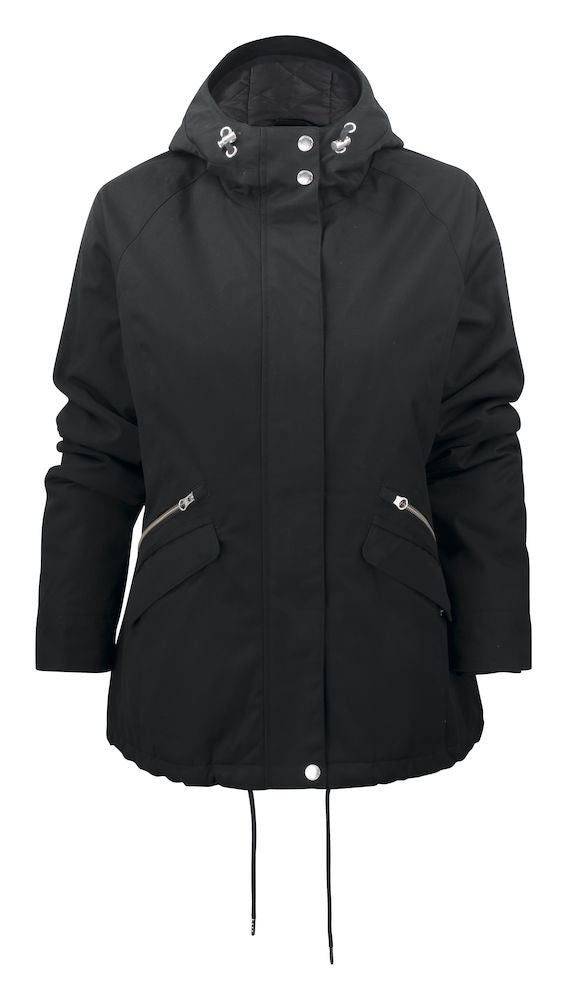 Buy Jeeluory Women Warm Autumn Cotton Fleece Lined Parka Faux Fur Hooded  Jacket Coat Blue M Online at desertcartSeychelles