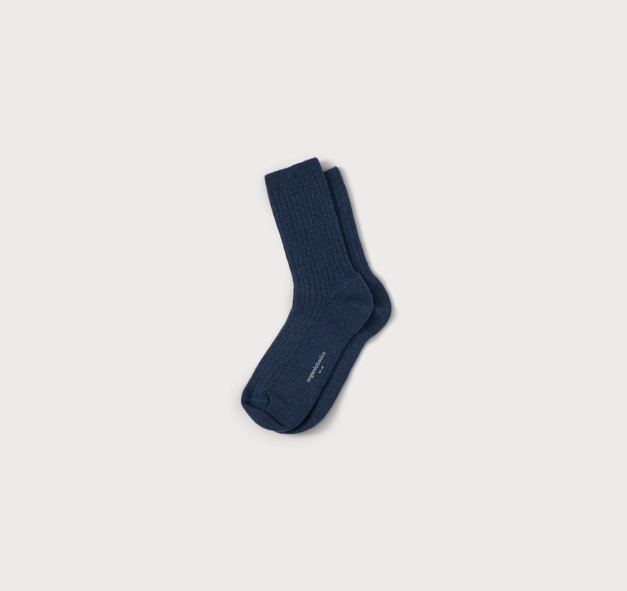 Men's Crew Socks | Durable Organic Cotton | Natural White | Size M | Made in USA | Vegan, Ethical Clothing | Harvest & Mill