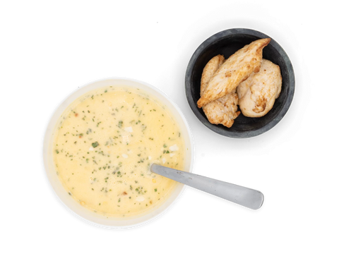 Diet Spicy Thai Chicken Soup – mit Hähnchen und Kokosmilch