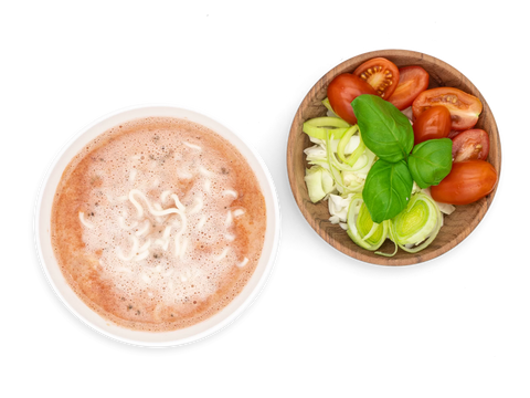 Diet Tomato Soup – mit Nudeln und Gemüse
