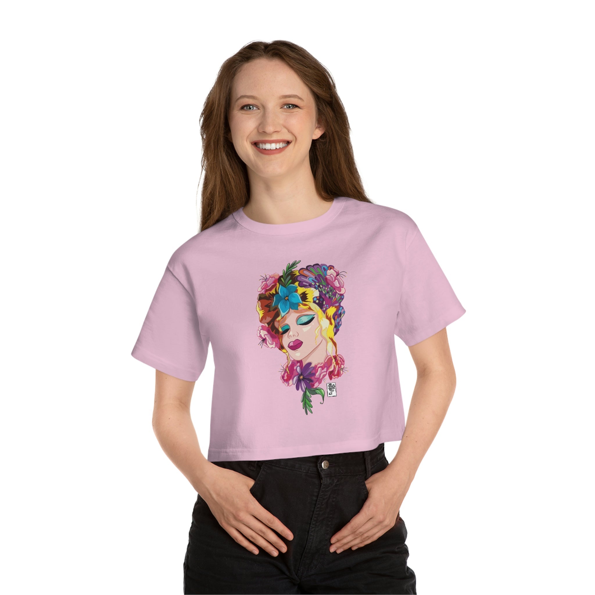 Women's Crop T-Shirt | DeCourcy Design