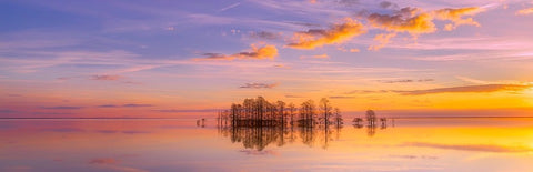 Sunset at the lake