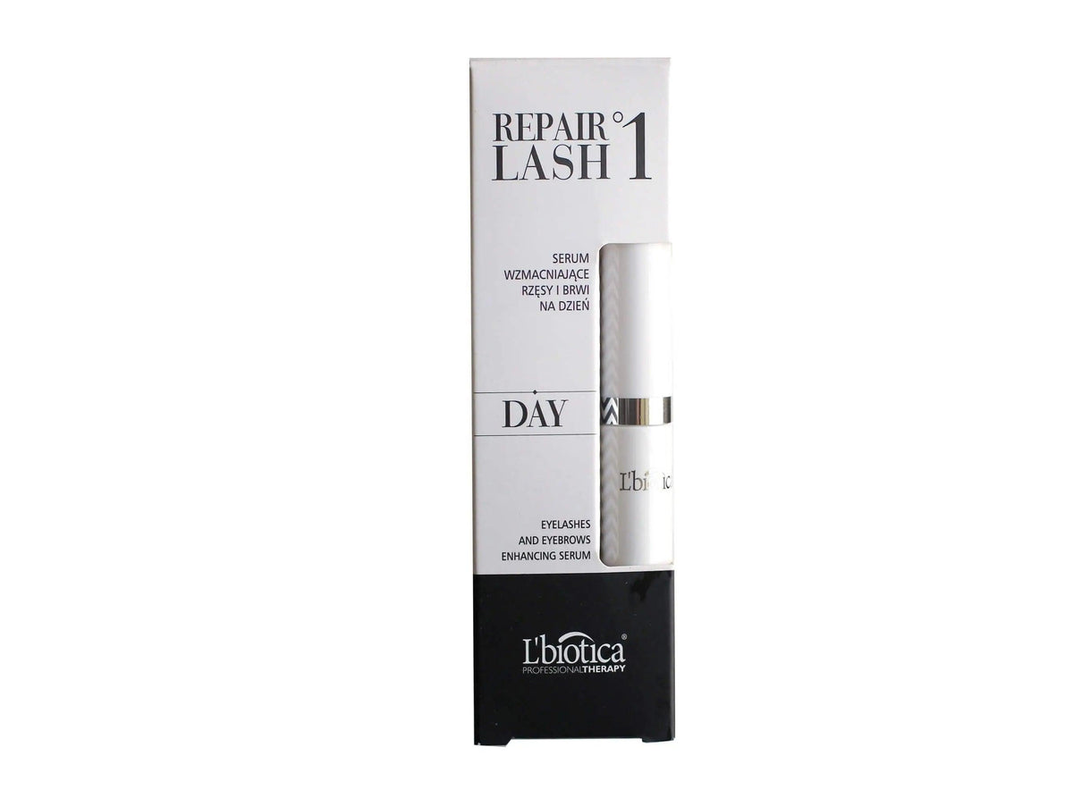 L‘BIOTICA blakstienų ir antakių augimą skatinantis serumas REPAIR LASH °1 DAY, 7ml - TIESIOG GRAŽI