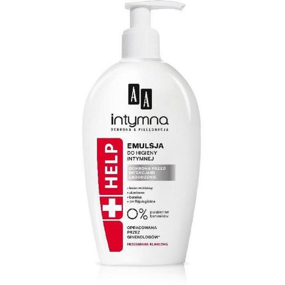 AA INTIMATE Protection & Care, intymios higienos emulsija, HELP, 300 ml - TIESIOG GRAŽI