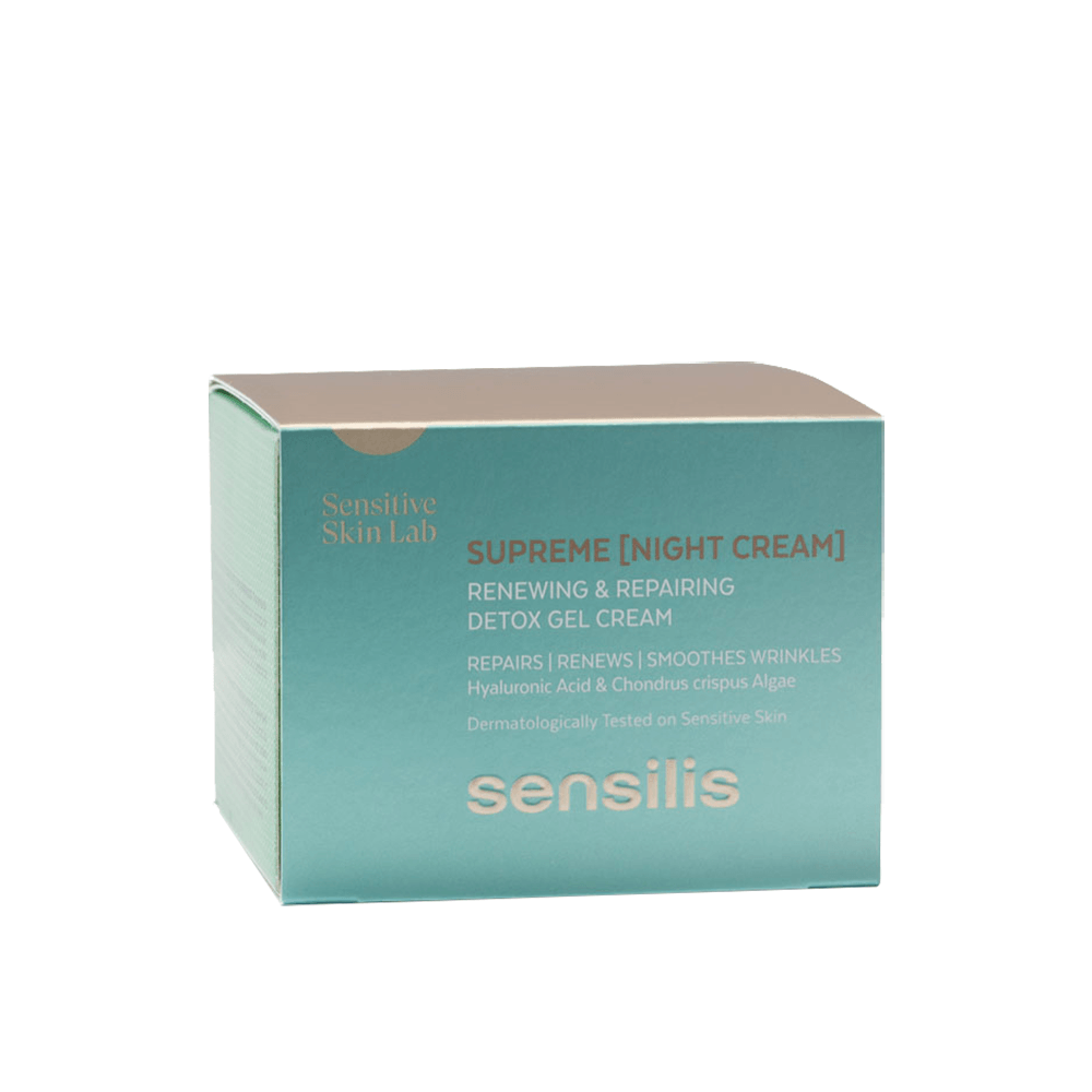 SENSILIS atkuriamasis ir detoksikuojamasis naktinis kremas, SUPREME [NIGHT CREAM], 50 ml | Tiesiog Graži