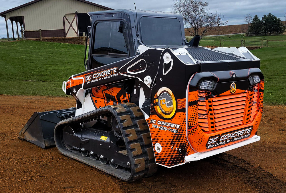 Bobcat T64 wrapped by Dirty Graphix