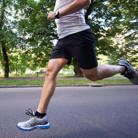 jogging person