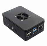 Case with Fan (Black) for Raspberry Pi 4