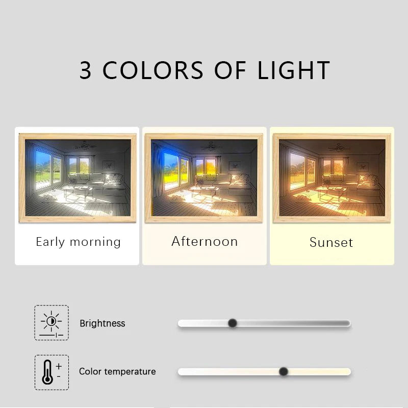 Order Now! Let your memories shine bright with the 3D LED Painting Photo Frame