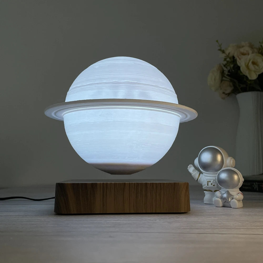 Saturn Lamp with adjustable brightness settings