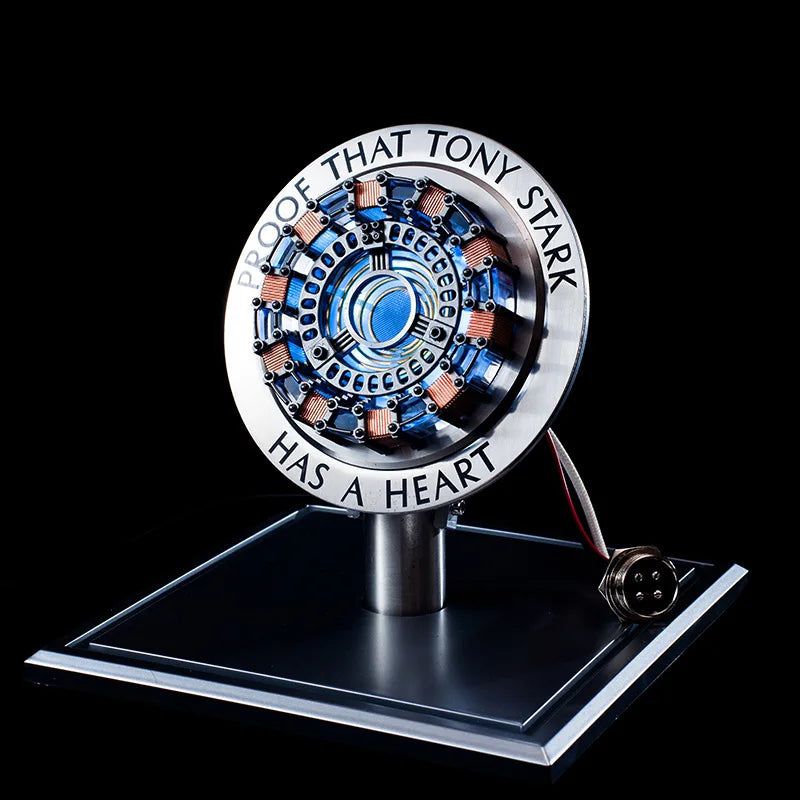 Iconic Arc Reactor Design Lamp - Create a superhero ambiance with this stylish fixture