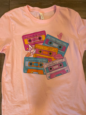 90’s Country Music Cassette Tee - MaDekLuxBoutique