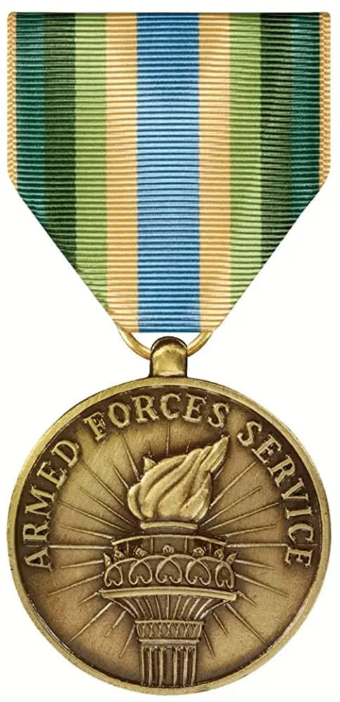 Armed Forces Service (AFSM) Medal Full Size