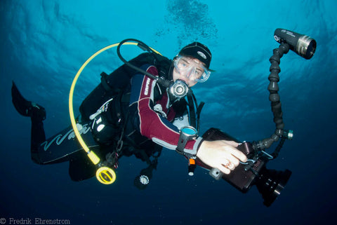 Anthea Madill (Ibell) SCUBA diving