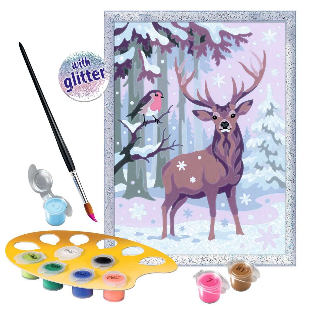 Anker Play Deer Stretched Canvas Paint Kit (20”x 20”) – The Great Rocky  Mountain Toy Company