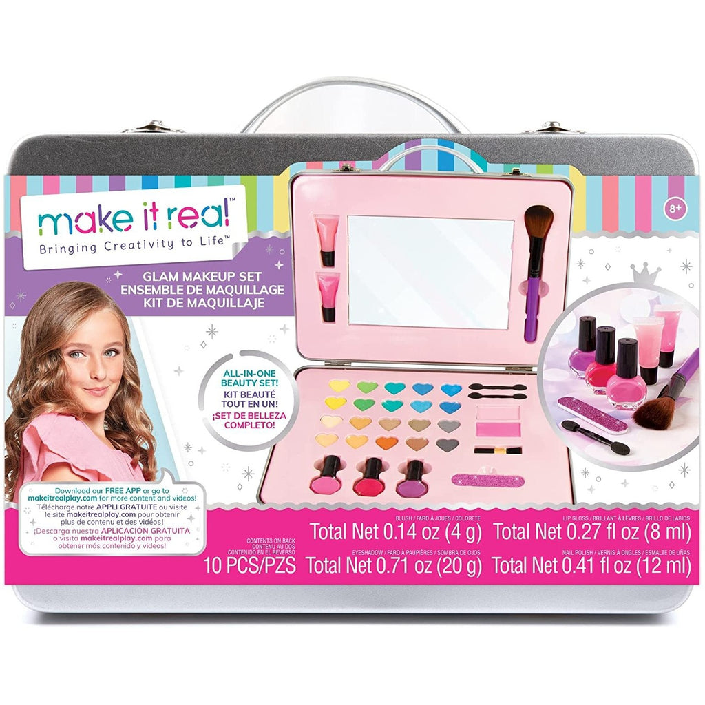Make It Real Mini Fridge Lip Gloss Set - Time 4 Toys