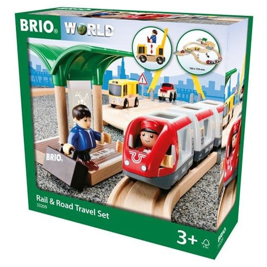 Brio BRIO Railway - Steaming Train Set - Playpolis