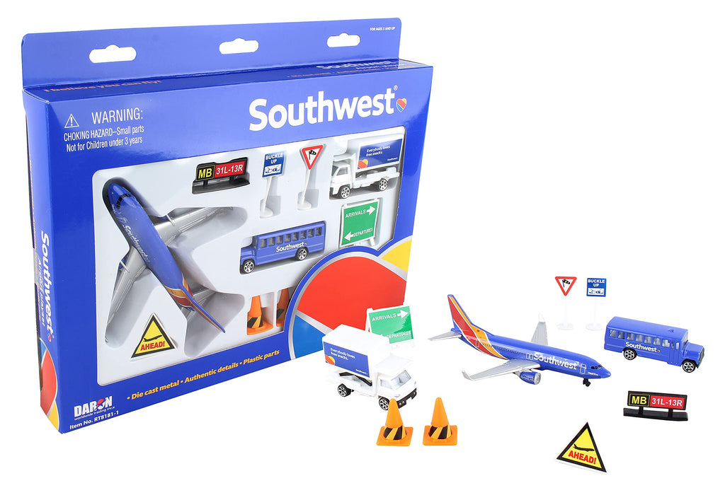 Daron United Airlines Airport Playset – The Great Rocky Mountain