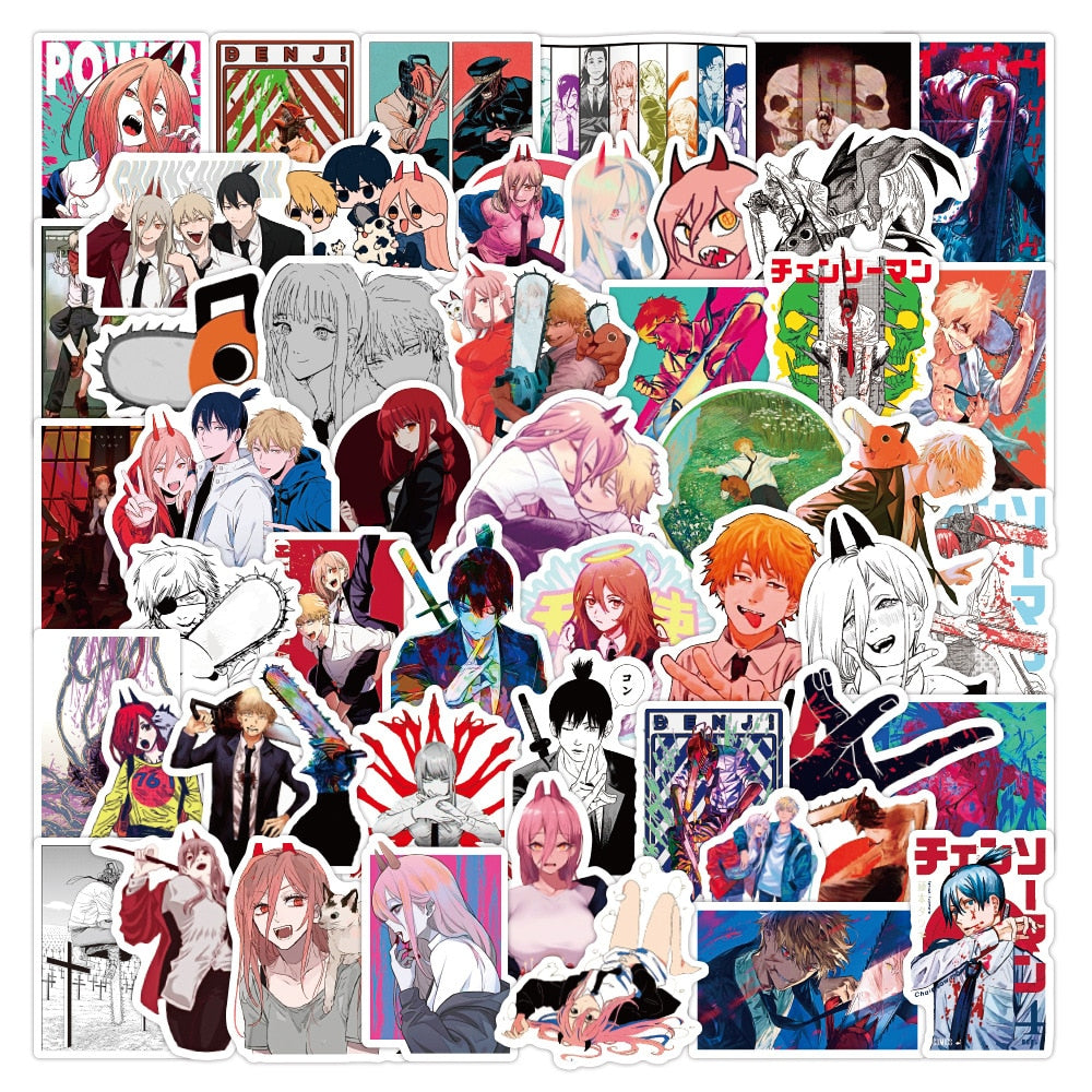 GetUSCart Haikyuu Cartoon Japanese Anime Stickers 52 Pcs Waterproof Vinyl  Stickers Lovely Boy and Girl Sticker Laptop Computer Bedroom Wardrobe Car  Skateboard Bicycle Phone Luggage Guitar DIY Decal