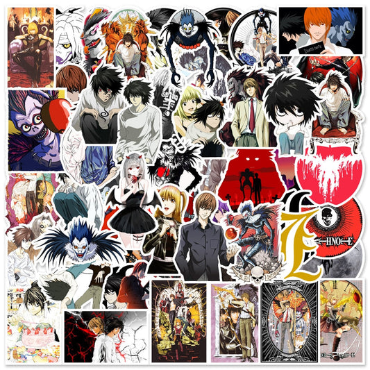 C3002 50PCS BLEACH Japanese Anime Stickers DIY Waterproof Phone Car  Skateboard Laptop Luggage Notebook Graffiti Sticker Toy Kid