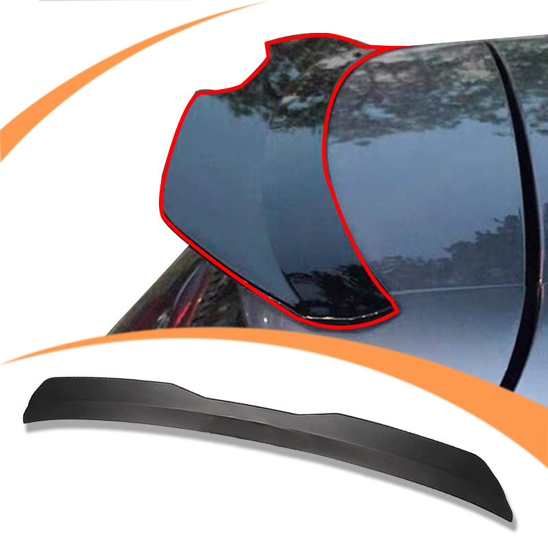 Universal Type H Rear Wing Spoiler For All SUV Cars Glossy Black  ONECARWORLD