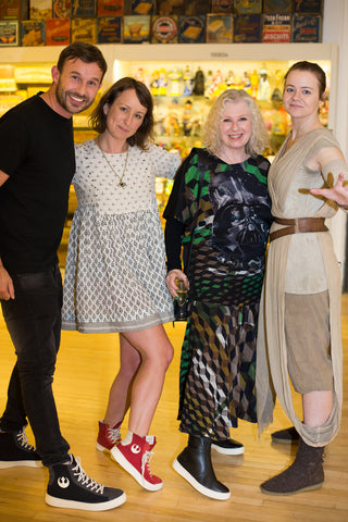 Lee, Kate, Linda and Rey showing their best sides