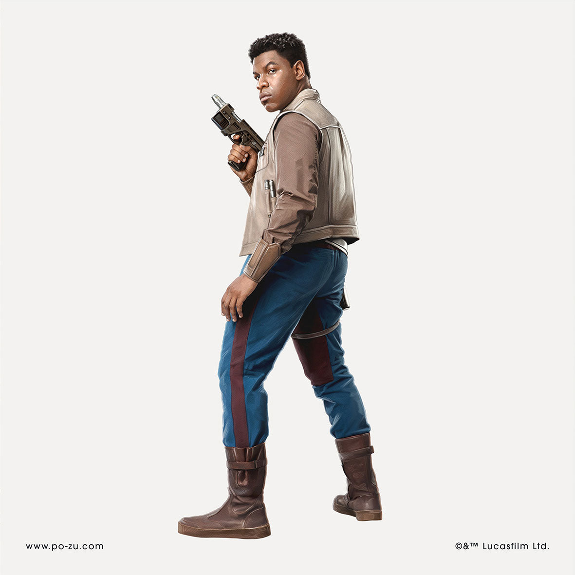 OFFICIAL Star Wars Mens FINN Boots | Po 