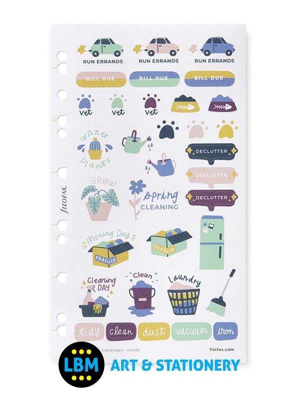 Filofax Botanical Stickers Multi-fit