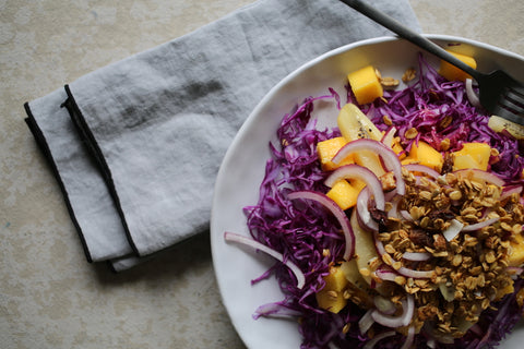fruity cabbage salad