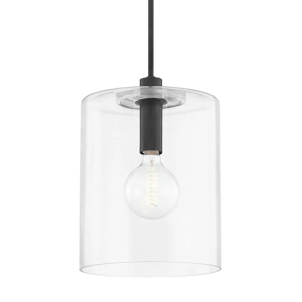 -1 Light Large Pendant in Transitional Style-12 inches Wide By 17.5 inches High-Old Bronze Finish Bailey Street Home 735-Bel-4488929