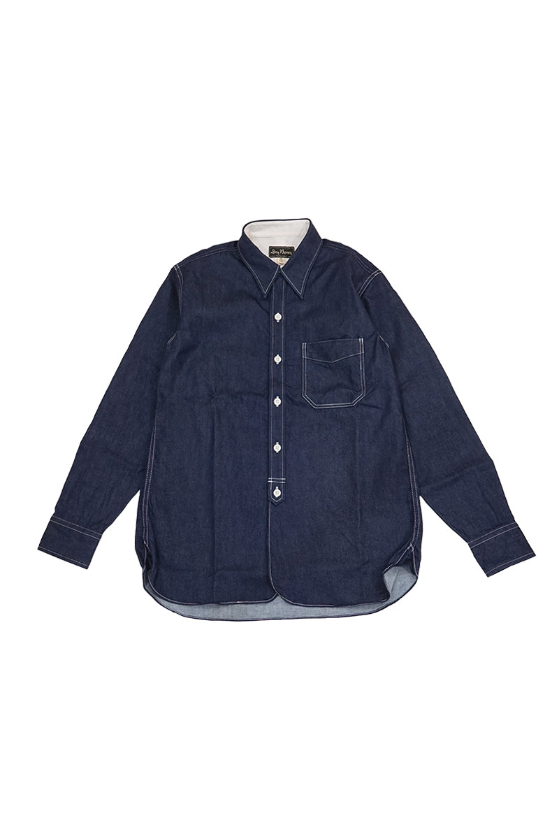 定価2.6万 ラッツ 22AW B.D PIPING WORK SHIRT