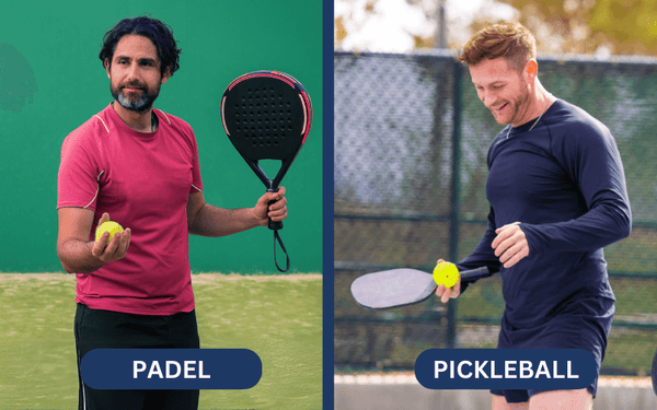 Padel vs Pickleball Player