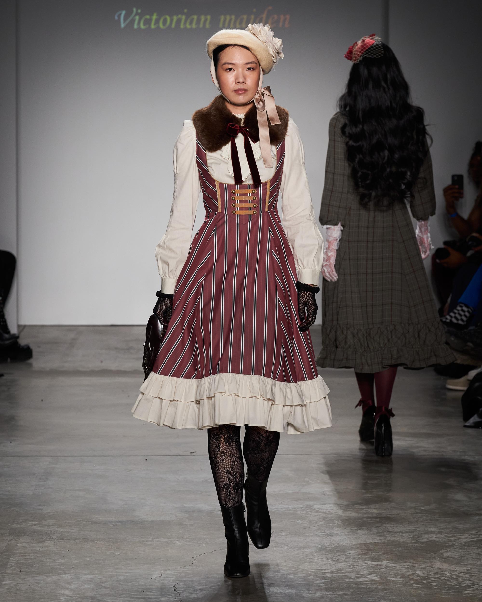 Victorian maiden New York Fashion Week