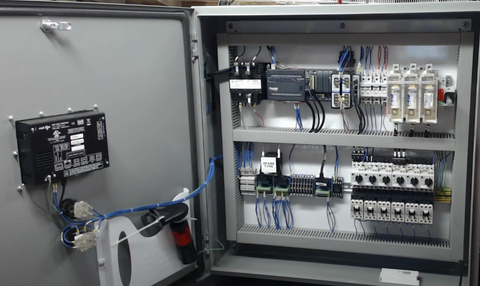 Electrical Control Panels including PLCs and HMIs