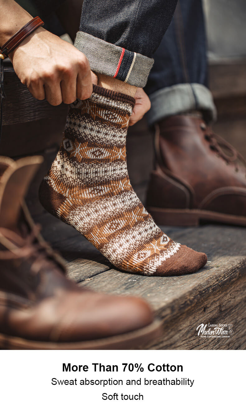 Details der Baumwoll -Knöchelsocken Socken