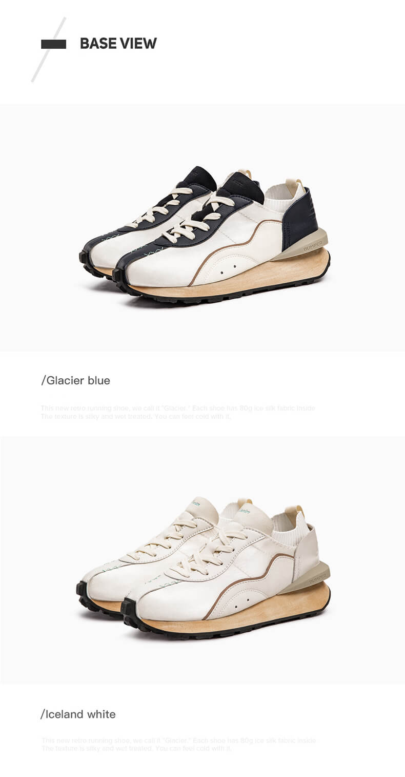 dikke witte sneakers