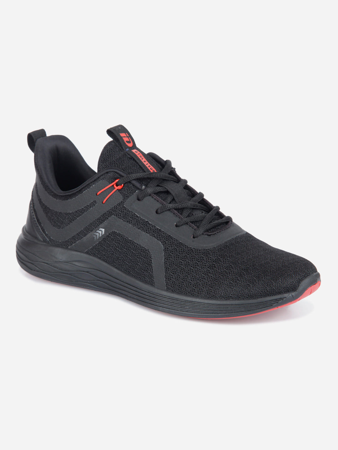 Men's Black Lace Up Sneaker (ID7513) - Sneakers | Shop at Rs. 2,185 ...