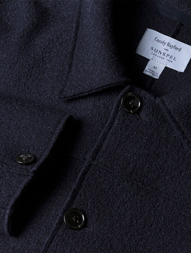 Sunspel x Casely-Hayford Jacket in Navy