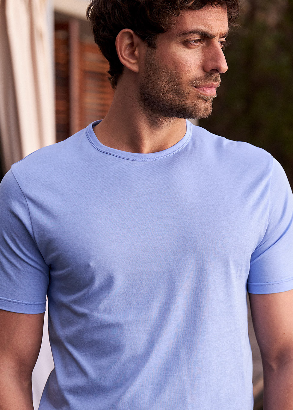 Classic T-shirt in Cool Blue