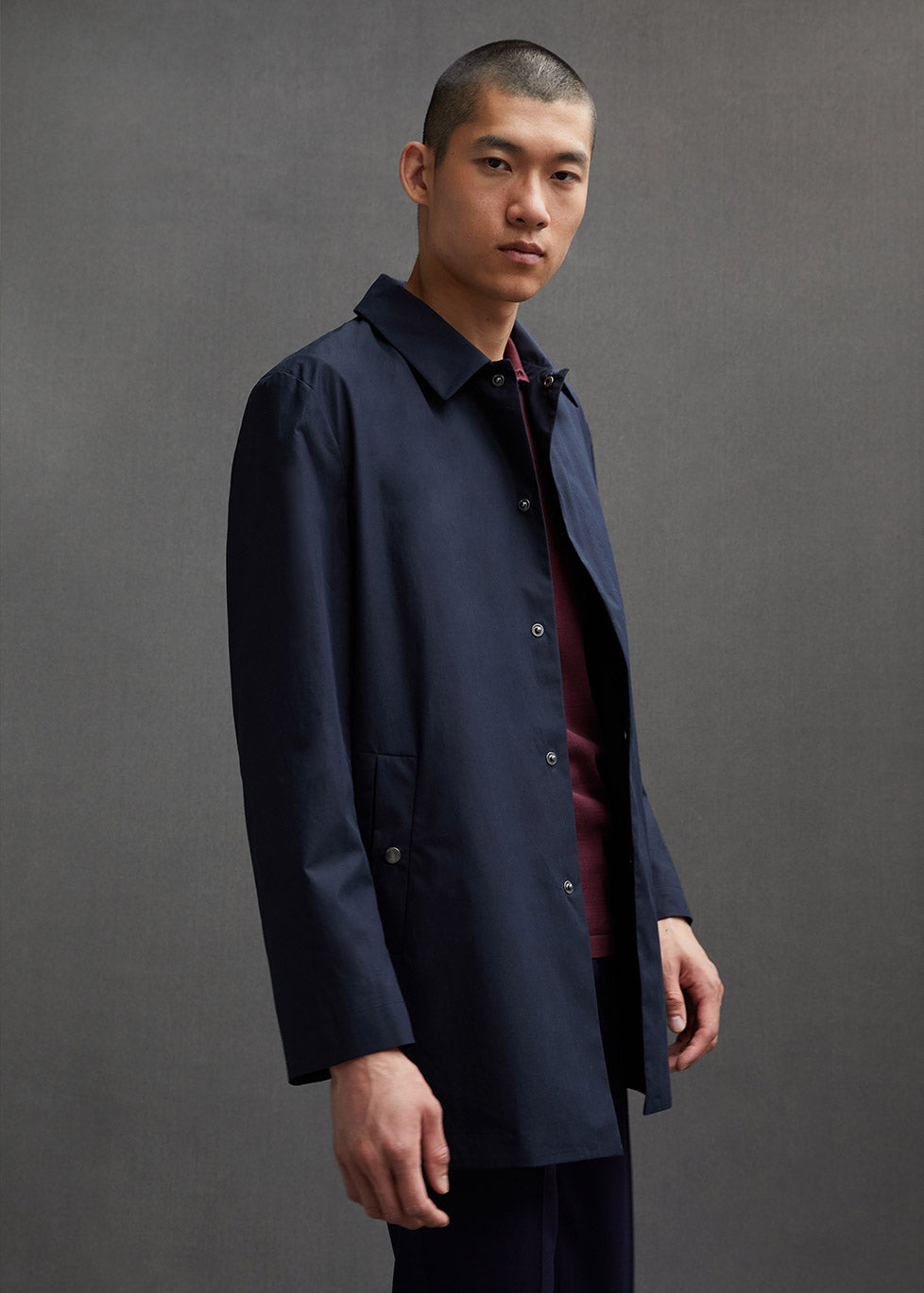 Ventile Mac in Navy Blue