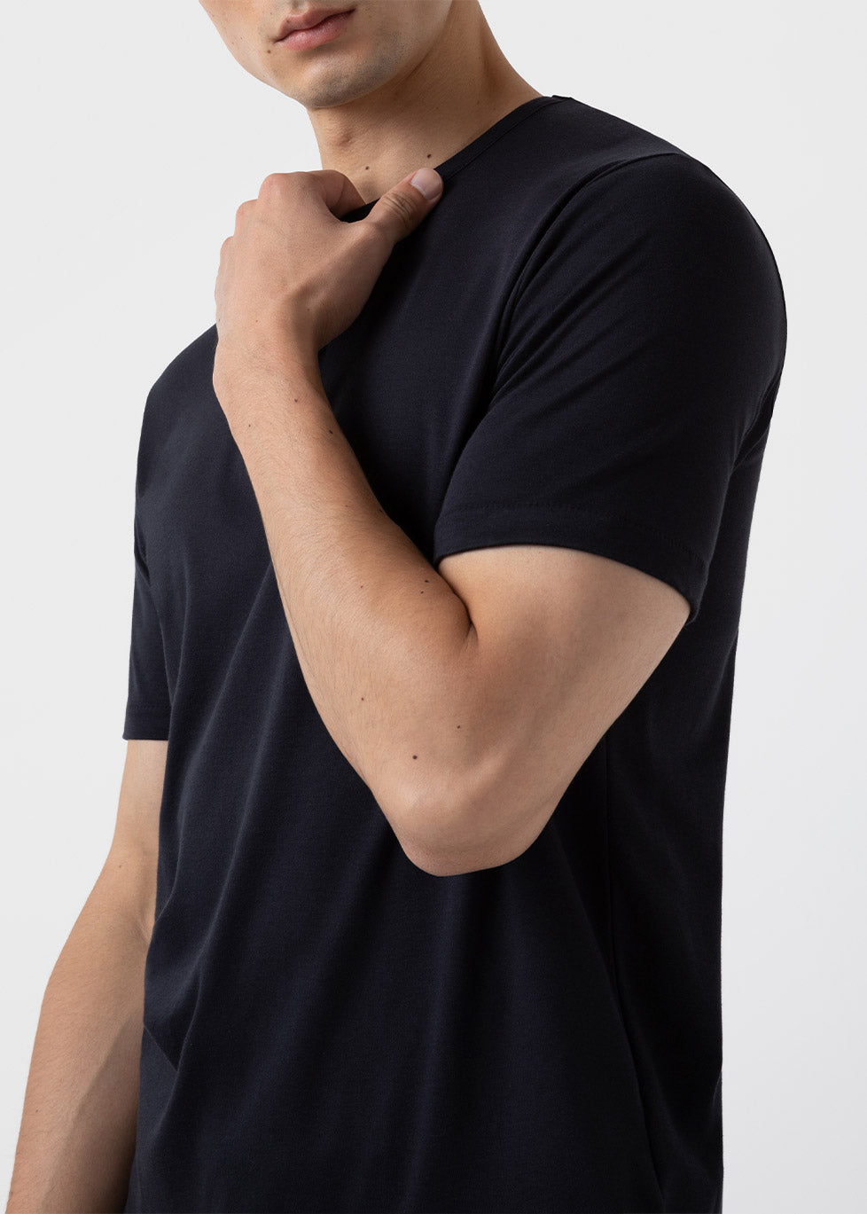 Sea Island T-shirt in Black