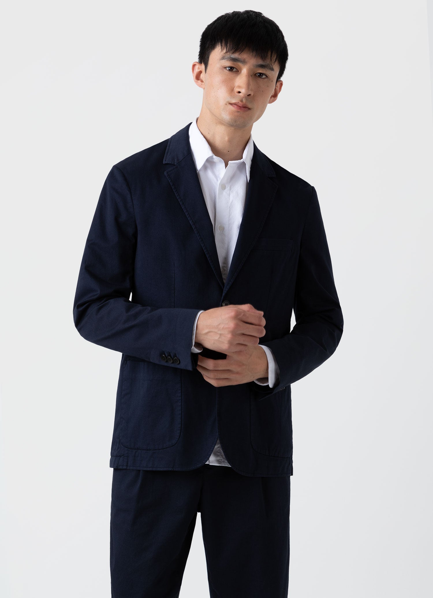 Belvedere Cord Blazer - Light Navy