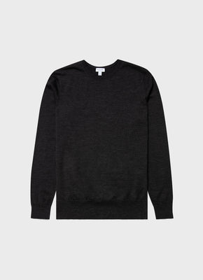 Fine Knit Merino Crew Neck Sweater