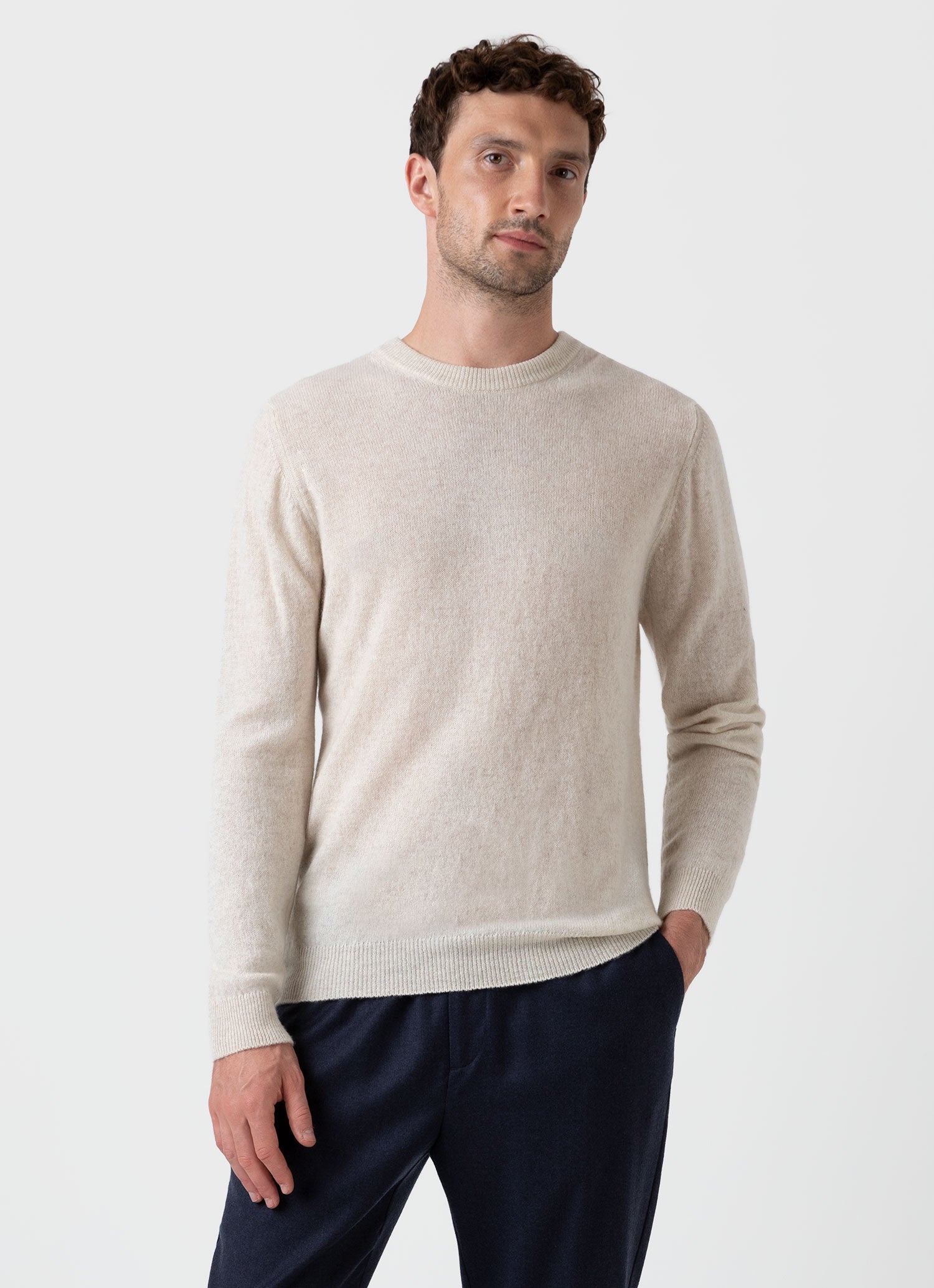 Pure Cashmere Crew Neck Jumper, Autograph