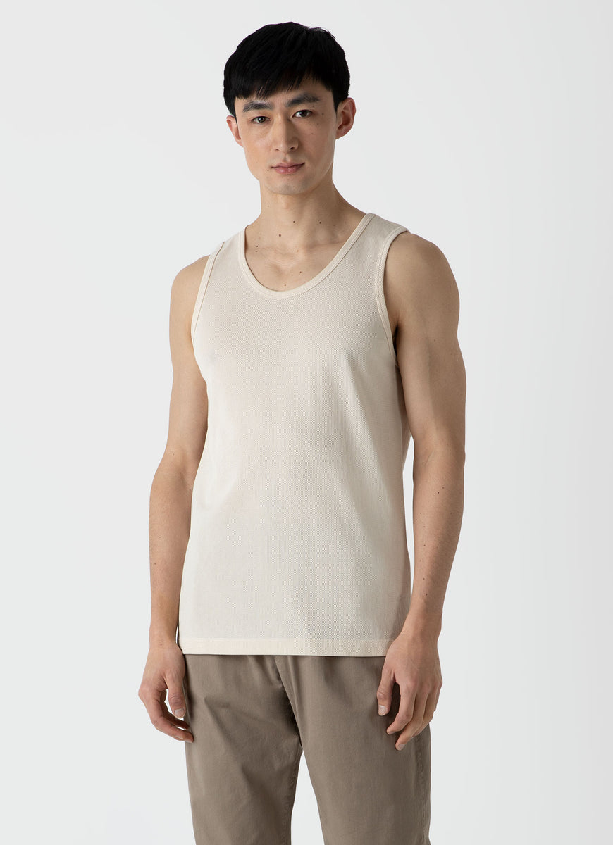 Men's Mr Porter Tank in Undyed